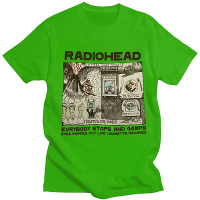 Camiseta Vintage Radiohead 2000 Hip Hop Rock Unisex Talla M - Image 10