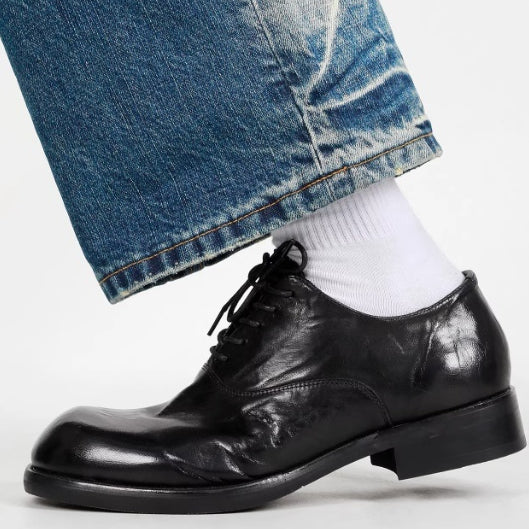 Zapatos Ejecutivos de Cuero Ahumado para Commute Diario