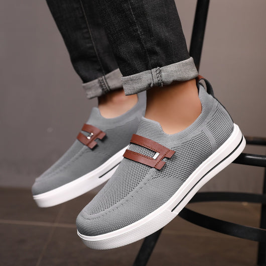 Zapatos Casuales Transpirables para Hombre Verano Malla Elástica Ligeros - Image 2