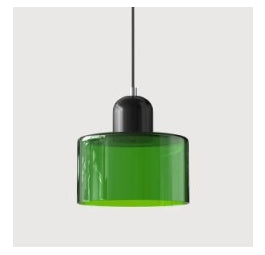Lámpara Colgante Redonda de Vidrio Crema - Diseño Minimalista - Image 10