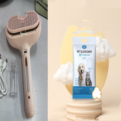 Peine Desapelmazador para Perros con Humidificador Integrado y Limpieza Automática - Image 4