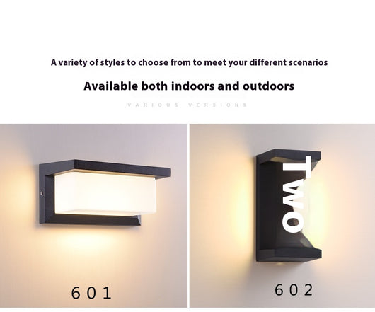 Lámpara de Pared LED Retro Impermeable para Exterior - Image 6