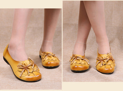 Zapatos Cómodos para Mamá con Suela Blanda y Diseño Floral - Image 7