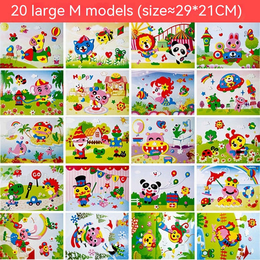 Pegatinas 3D Impresas Creativas para Niños - Image 16