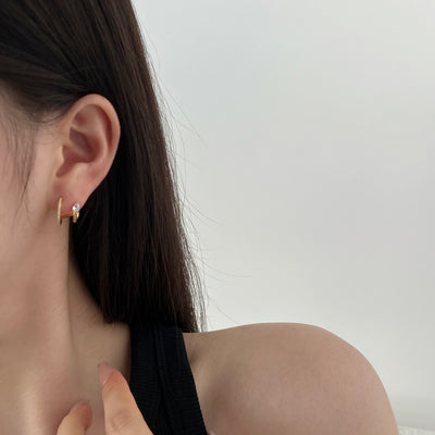 Aretes de Plata Esterlina S925 de Lujo Ligero para Mujer - Image 8