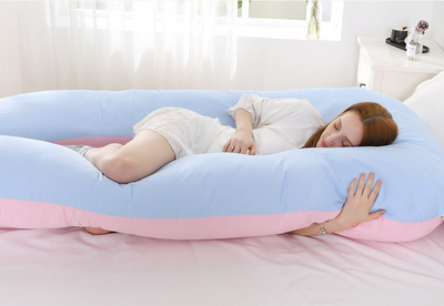 Almohada de Maternidad Tipo U en Algodón Puro - Image 26