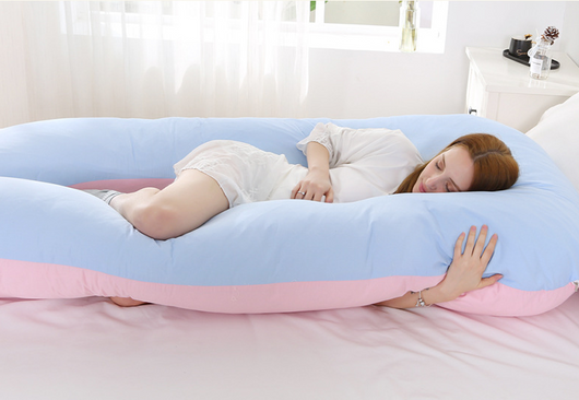 Almohada de Maternidad Tipo U en Algodón Puro - Image 26