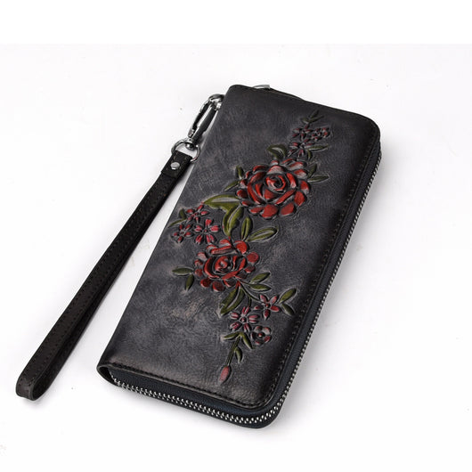 Bolso de Cuero Genuino Curtido Artesanalmente con Acabado Rústico - Image 8