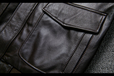 Traje de Vuelo Premium en Cuero Genuino y Algodón - Image 18