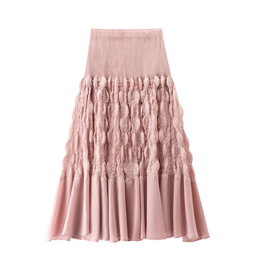 Falda Plisada Esbelta de Diseño Exclusivo