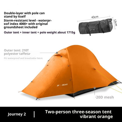 Carpa de Camping Ultraligera Resistente a Tormentas y Viento - Image 8