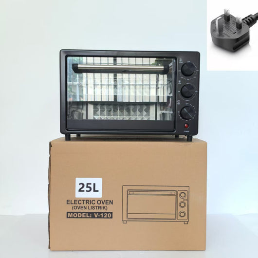 Horno Eléctrico Multifunción 25L con Doble Capa para el Hogar - Image 7
