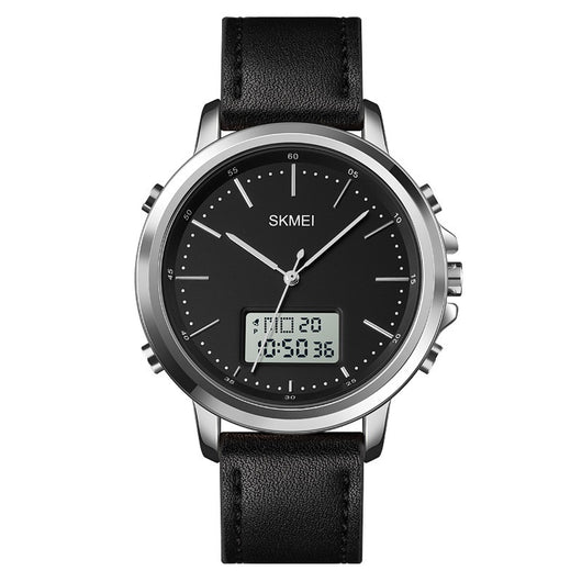 Reloj Deportivo Analógico con Correa de Cuero y Hebilla de Aleación - Image 9