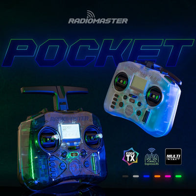 Control Remoto de Bolsillo ELRS - Rocker Portátil de Alto Rendimiento