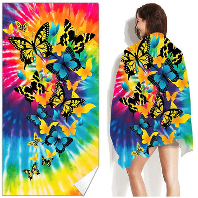 Toalla de Playa Bohemia Estampada - Absorbente y Versátil - Image 20