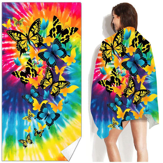 Toalla de Playa Bohemia Estampada - Absorbente y Versátil - Image 20