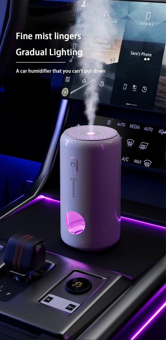 Humidificador Inalámbrico para Auto con Purificador de Aire y Aromaterapia - Image 13