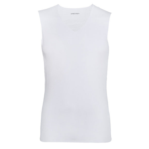 Musculosa Hombre Modal Elástica Ajustada - Colores Lisos - Image 4