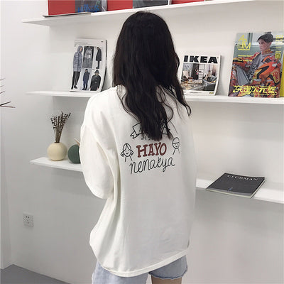 Playera de Algodón para Mujer con Letras - Manga Corta - Image 7