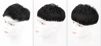 Peluca Coreana Voluminosa de Cabello Natural - Estilo Moderno y Fluido - Image 10
