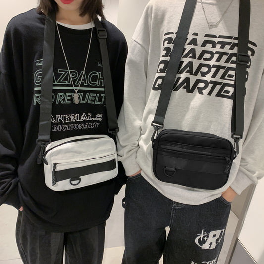 Bolsa Mensajera de Poliéster para Hombre - Estilo Urbano y Personalidad