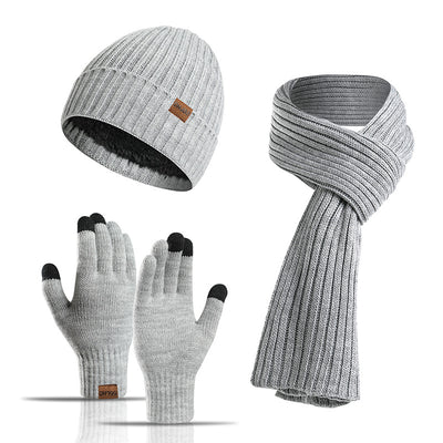 Conjunto Invernal 3 en 1: Gorro, Bufanda y Guantes Tejidos - Image 18