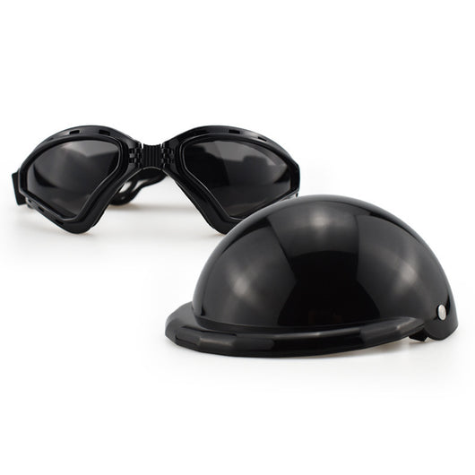 Casco Protector para Mascotas con Gafas de Sol - Perros y Gatos - Image 6