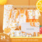 Four Seasons Naranja 24 Piezas 59 Cm