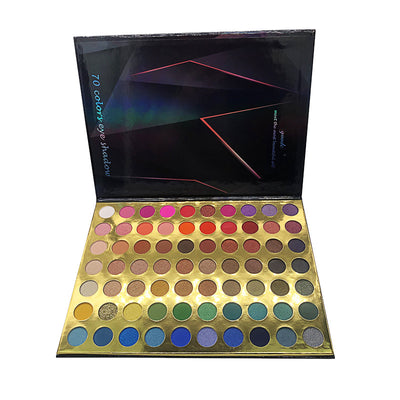 Paleta de 70 Sombras Oculares Mate y Perladas Multicolor - Image 15