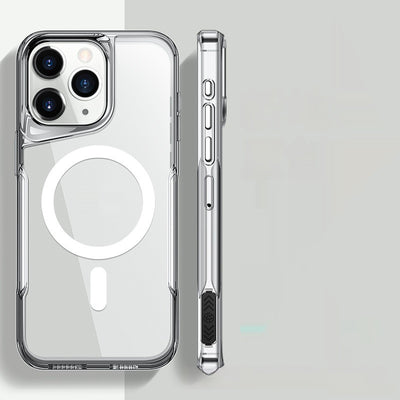 Funda Protectora Magnética Transparente Antiimpactos para Celular - Image 9