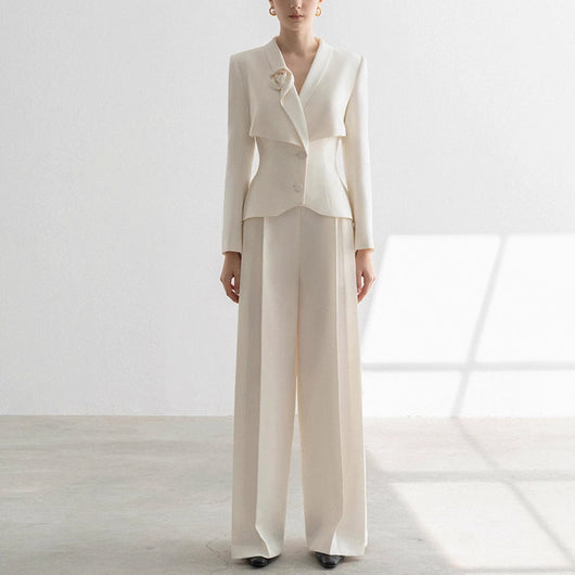 Traje Ejecutivo Damasco para Mujer - Conjunto Profesional Elegante
