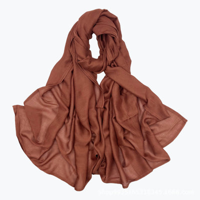 Pañuelo Modal Doble Costura - Bufanda Suave y Versátil - Image 21