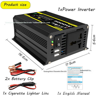 Inversor 3000W 12V a 220V - Convertidor Solar de Alta Frecuencia para Vehículos y Sistemas Aislados - Image 10