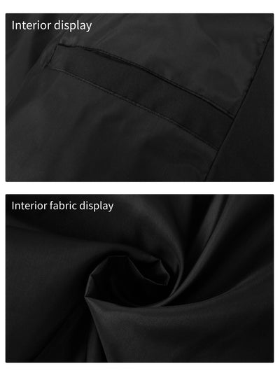 Chaqueta de Algodón con Cuello Tipo Baseball para Hombre - Image 7