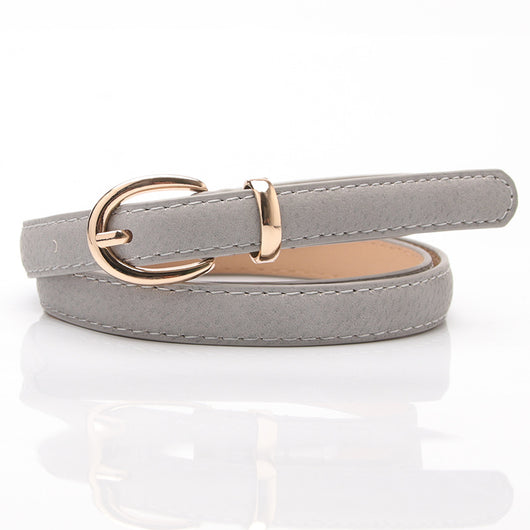 Cinturón Casual de Piel de Cerdo para Mujer - Diseño Elegante y Versátil - Image 14