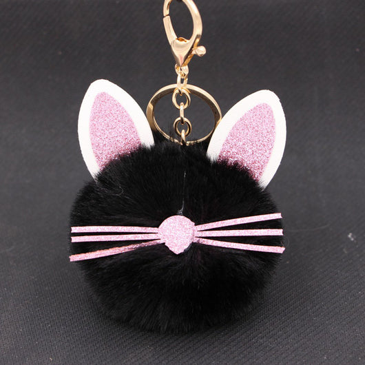 Llavero Peluche Gatito Adorable con Orejas Personalizadas - Image 4
