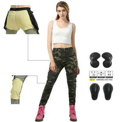 Pantalones Moto para Mujer Resistentes a Caídas - Image 8
