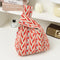 Beige Red Flame Print 20 X 12x35 Cm