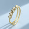 Peace Rings Rotatable Ring Relieving Stress Valentine's Day Jewelry Gifts C One Tamaño