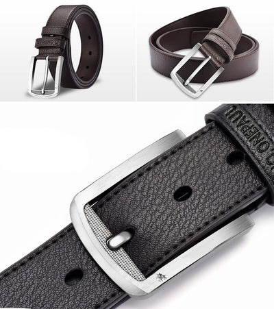 Cinturón Casual Coreano para Hombre con Hebilla de Pasador - Image 13