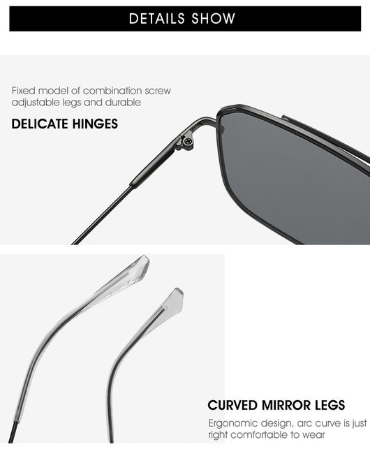 Gafas de Sol Retro Marco Oversize - Estilo Clásico Fashion - Image 9