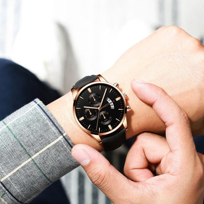 Reloj de Cuarzo Clásico para Hombre - Elegancia Empresarial - Image 3