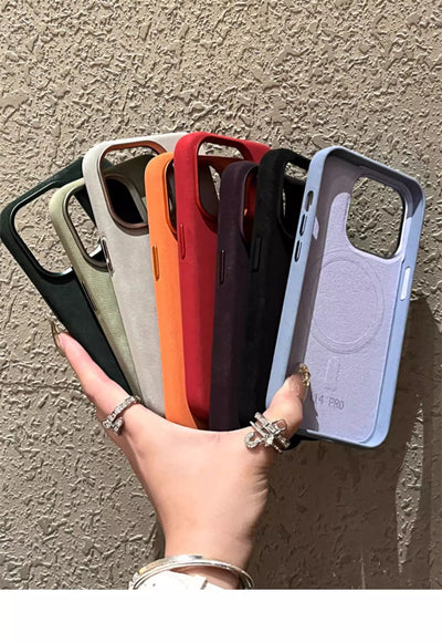 Funda Magnética de Cuero para Celular con Protección Anticaídas - Image 50