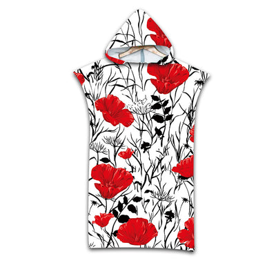 Poncho Cambiador Playa con Capucha - Protección Solar y Resistente al Viento - Image 16
