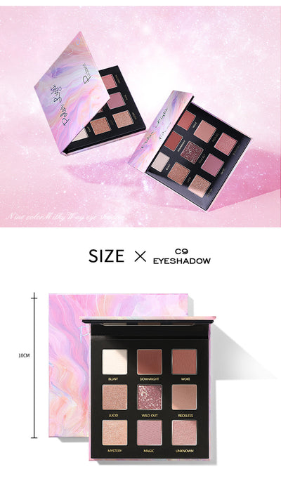 Paleta de Sombras Nacaradas con Purpurina - 9 Colores de Larga Duración - Image 18