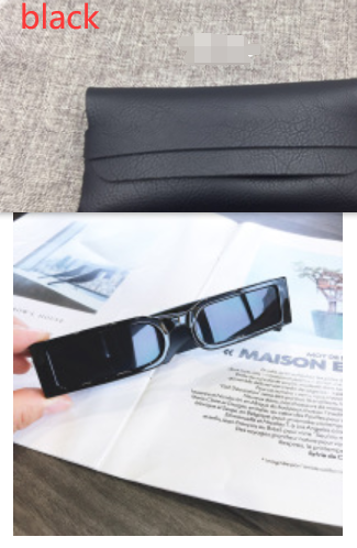 Gafas de Sol Vintage Rectangular Unisex - Estilo Hippie Designer - Image 9