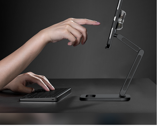 Soporte Ajustable para Tablet y Celular - Aluminio Plegable