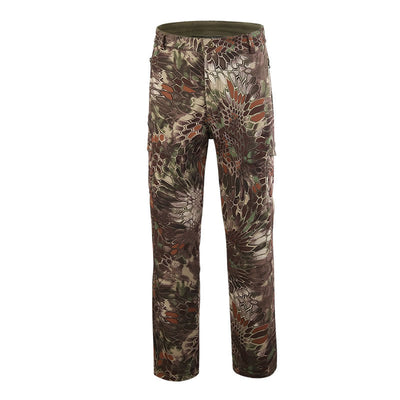 Pantalones Térmicos Impermeables de Forro Polar para Hombre