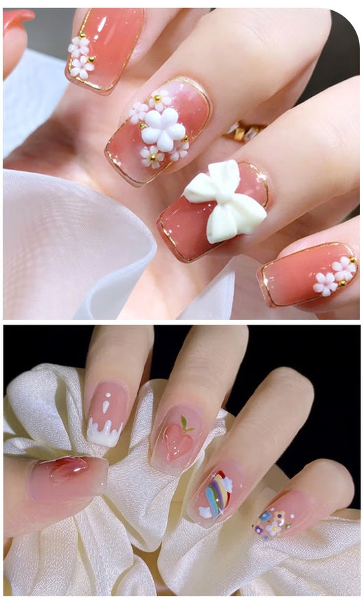 Uñas Postizas Adhesivas Ultrafinas de Gel Doble Cara - Súper Adherentes y Reutilizables - Image 16