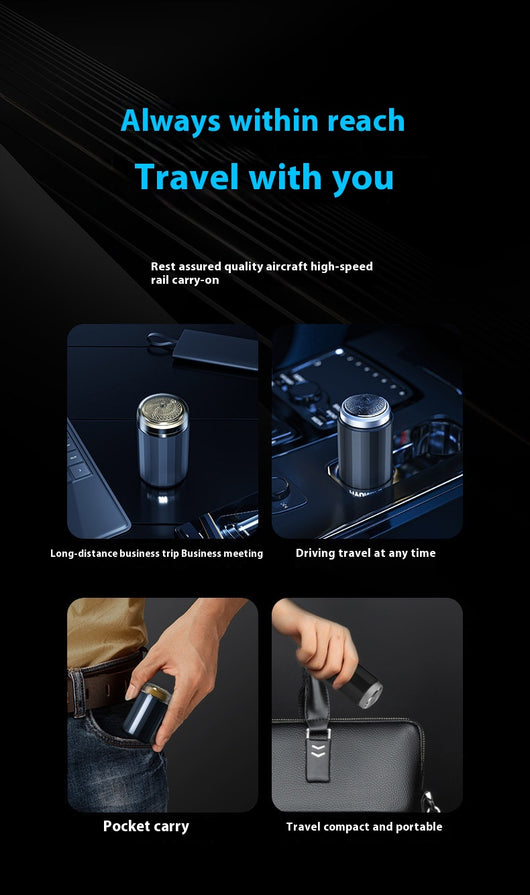 Afeitadora Eléctrica Portátil Mini con 6 Cuchillas y Sistema de Carga Rápida - Image 11